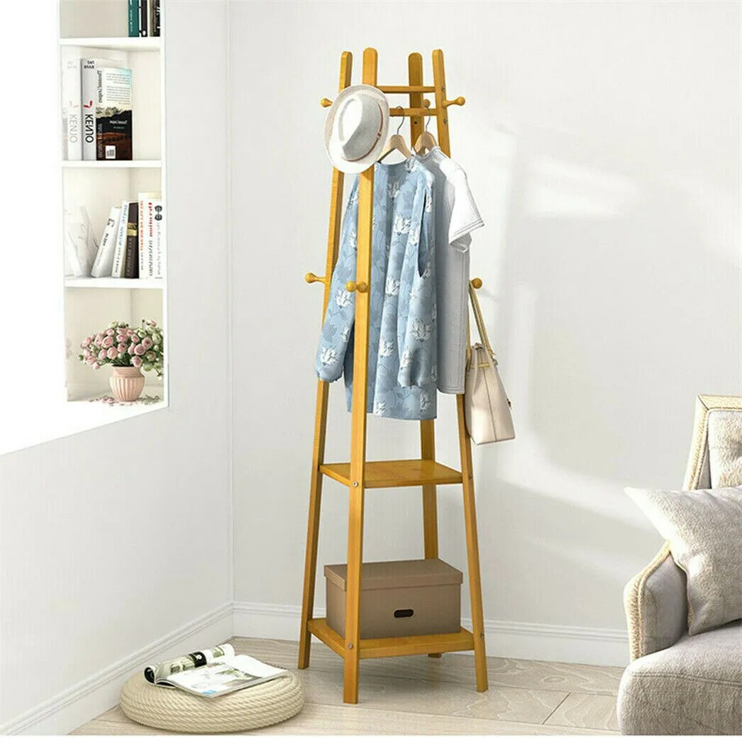 Elina Bamboo Clothing Rack