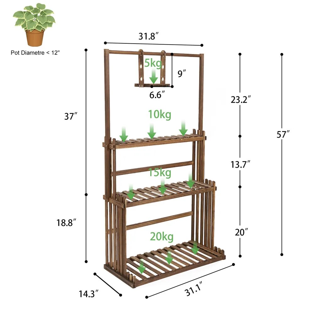 Flora Pine Stand