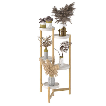 Bamboo Oasis Plant Stand