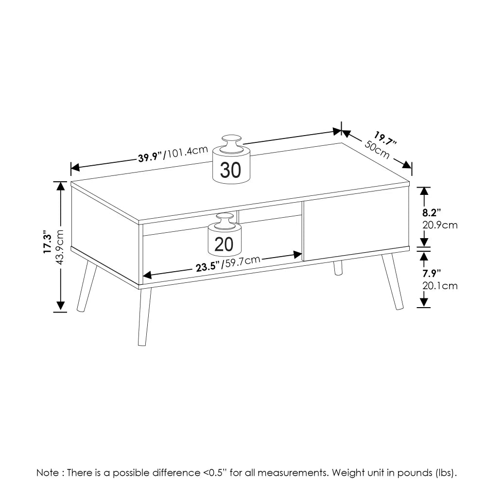 Claude Marble Coffee Table