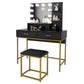 Glam Up Vanity and Stool