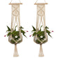 Boho-Chic Macrame Plant Hanger (1 Piece)