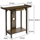 Eco-Friendly Rustic Console Table